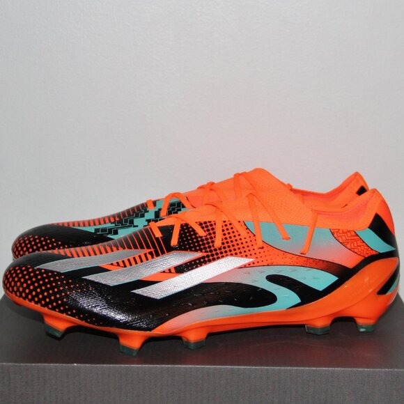 Adidas X Speedportal Messi .1 FG Soccer Cleats Mens 6.5 10 11 Black Oran… - Picture 2 of 6